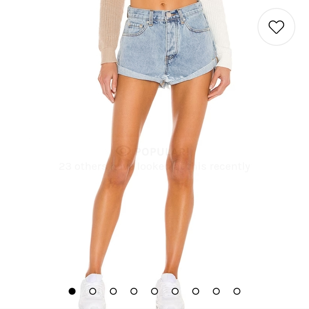 Kathleen Denim Short in Light Blue Wash